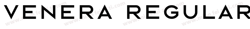 Venera Regular字体转换
